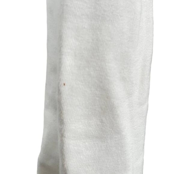 Vintage Y2K White Cotton Stuff Oversized Pullover Sweater Mens Large Button Up - Picture 10 of 10